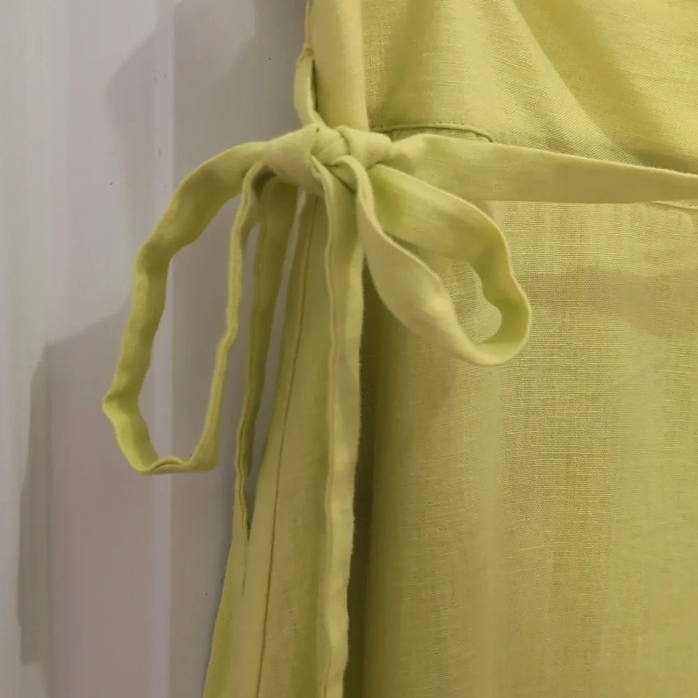 Loft Linen Side Tie Women's Skirt - Picture 3 of 7